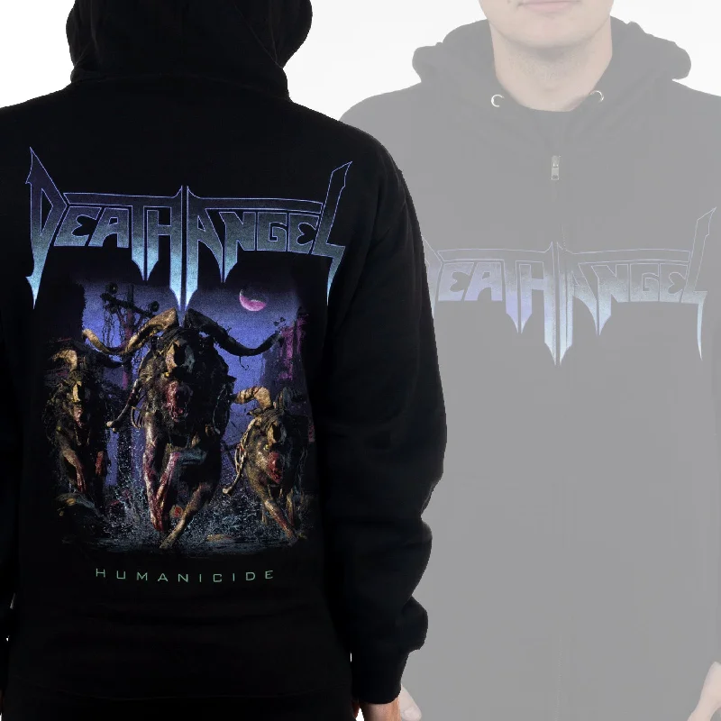 Ultra-lightweight Death Angel "Humanicide" Zip Hoodie