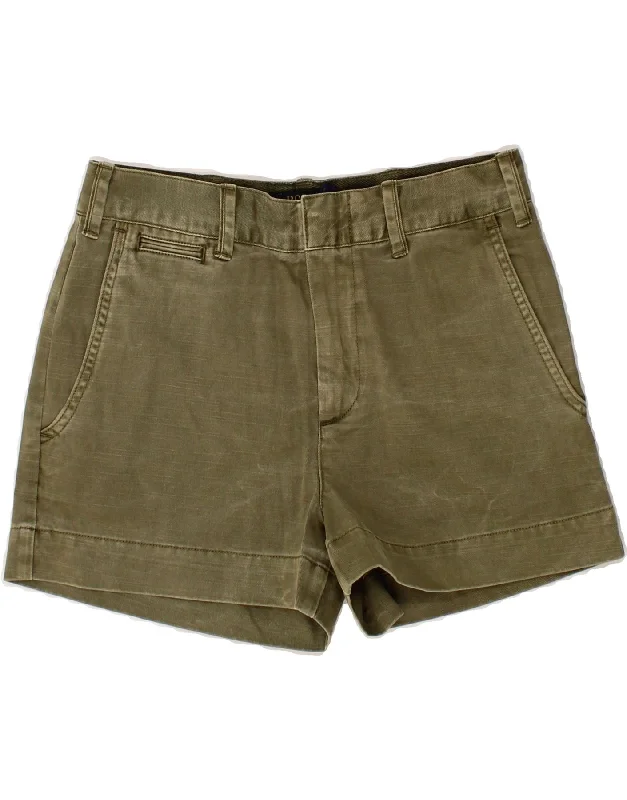 Affordable selection POLO RALPH LAUREN Womens High Waist Chino Shorts US 0 XS W26 Green Cotton Affordable selection POLO RALPH LAUREN Womens High Waist Chino Shorts US 0 XS W26 Green Cotton
