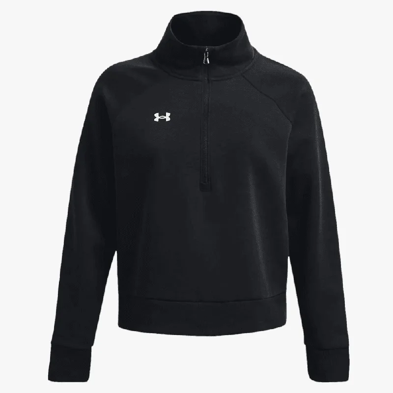 Modern City Under Armour Womens Rival Fleece Hz Sweater 001 Black