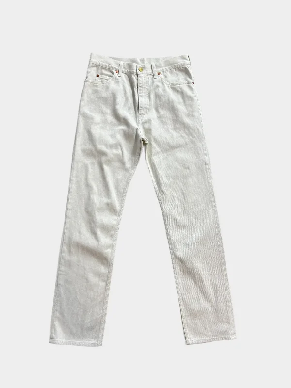 Simple Style Locket Jeans