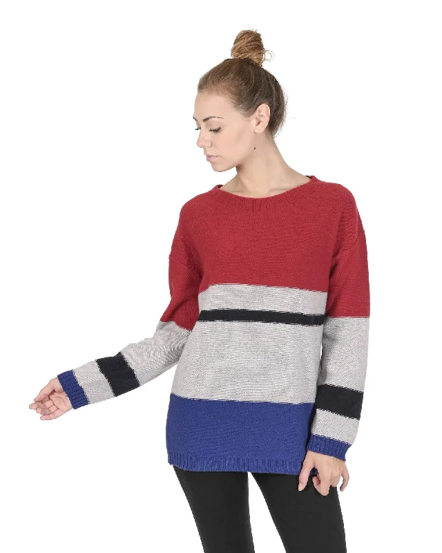 Integrated Design Premium Cashmere Boatneck Sweater - M