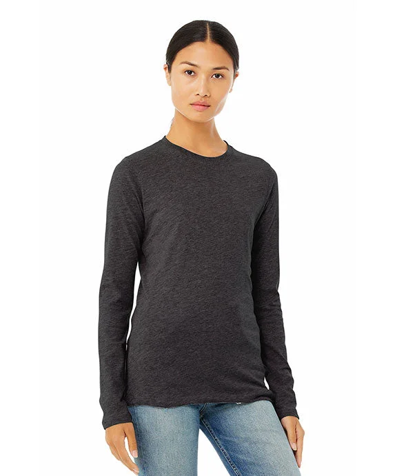 High-quality Styles B6500 - Bella + Canvas Ladies Jersey Long-Sleeve T-Shirt | Dark Grey Heather High-quality Styles B6500 - Bella + Canvas Ladies Jersey Long-Sleeve T-Shirt | Dark Grey Heather