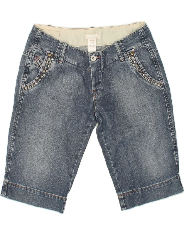 Cozy Sweaters DIESEL Womens Denim Shorts W28 Medium Blue Cotton