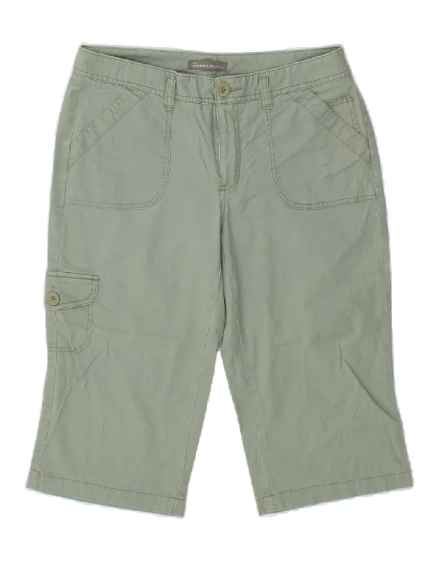 New Autumn And Winter Styles DOCKERS Womens Bermuda Shorts US 6 Medium W32 Green Cotton New Autumn And Winter Styles DOCKERS Womens Bermuda Shorts US 6 Medium W32 Green Cotton