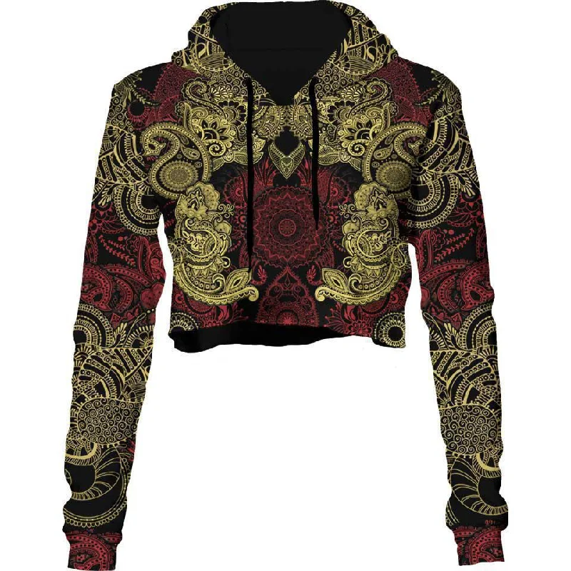 Classic Style Kali Crop Hoodie - Limited Edition