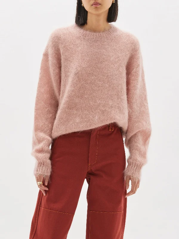 Stylish Wear mohair boyfriend knit