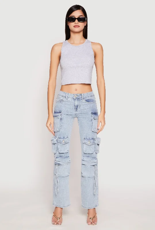 Minimalism VIP Multi Pocket Cargo Jeans
