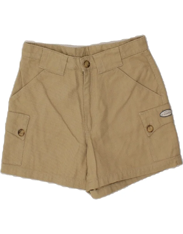 Retro Style OXBOW Womens Cargo Shorts EU 38 Medium W28  Beige Cotton