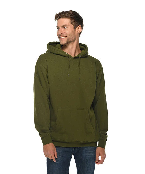 Trendy Items LS14001 - Lane Seven Unisex Premium Pullover Hooded Sweatshirt | Army Green Trendy Items LS14001 - Lane Seven Unisex Premium Pullover Hooded Sweatshirt | Army Green