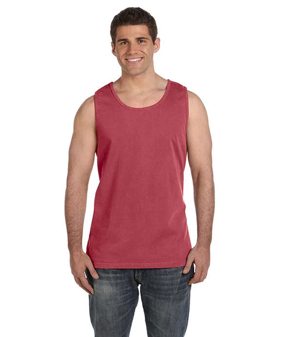 Bottom And Versatile C9360 - Comfort Colors Adult Heavyweight Tank Top | Crimson