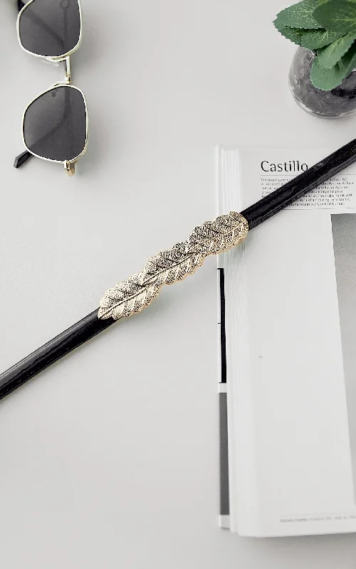 Body Design Lantro Belt - Black Leaf