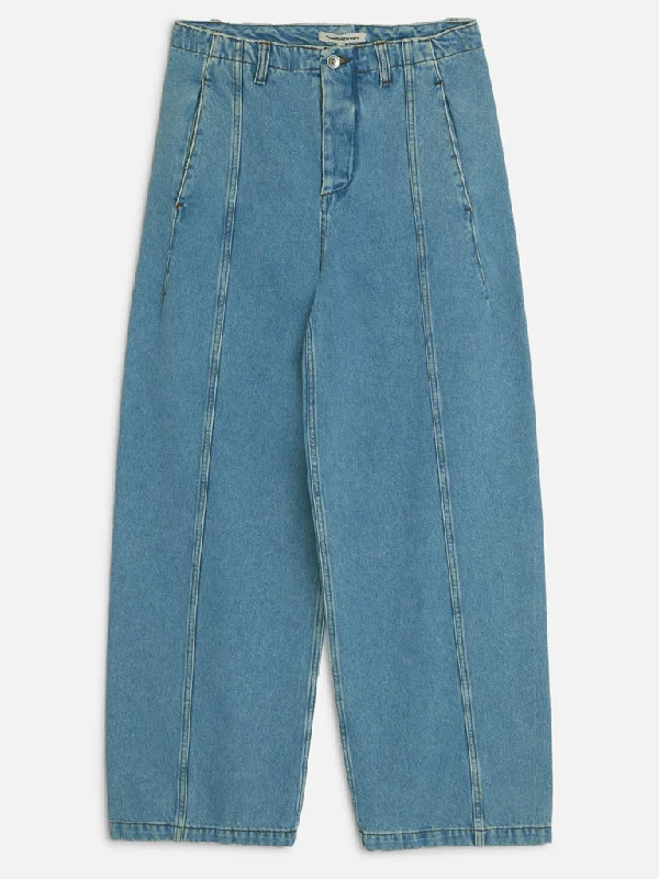 Easy Style YMC Displaced Seam Jeans in Blue