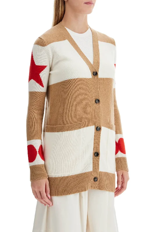 Elegant Classic Max Mara Long Wool And Cashmere Cardigan 'Valid