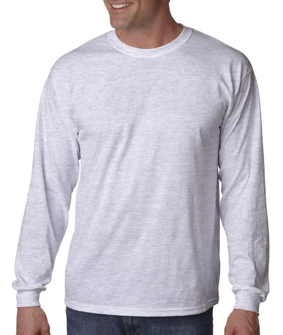 Sports Tights G5400 - Gildan Heavy Cotton™ Adult Long Sleeve T-Shirt | Ash