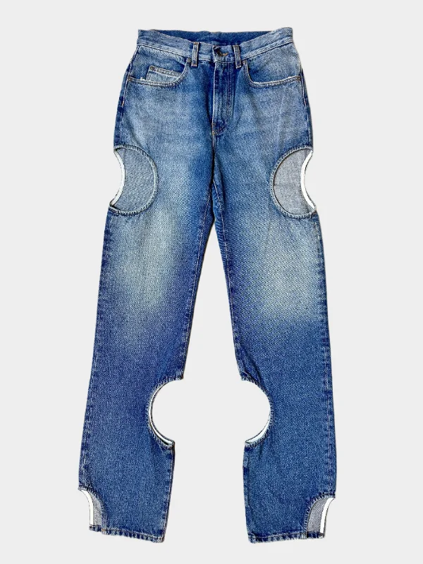 Sports And Leisure Cut-out Jeans