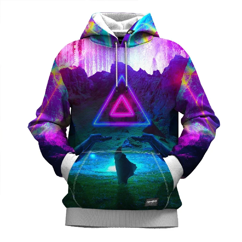 Modern Chic Neon Night Hoodie