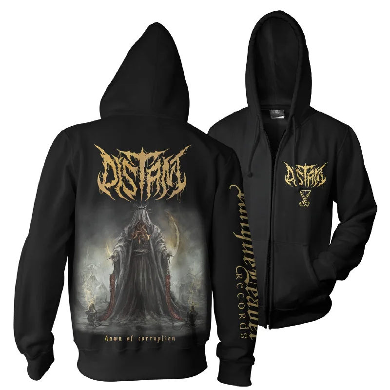 Design Must-have Distant "Dawn of Corruption" Zip Hoodie