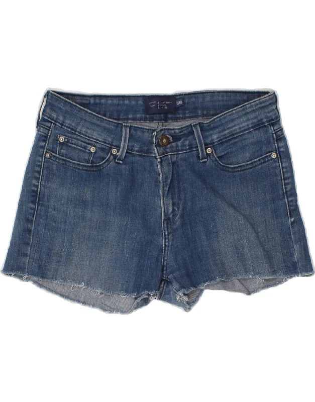 Thin Design LEVI'S Womens Denim Shorts W28 Medium Blue