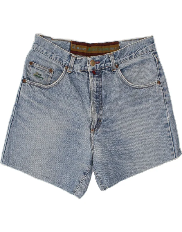Girl Style BEST COMPANY Womens Denim Shorts W33 Large Blue Cotton