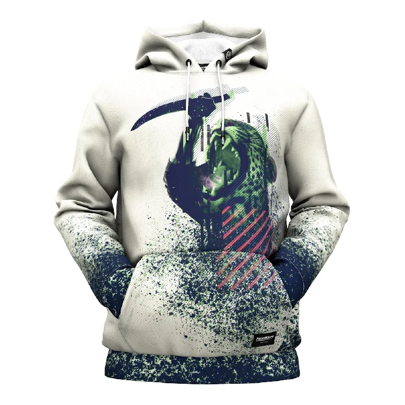 Warm Atmosphere Knife Cat Hoodie