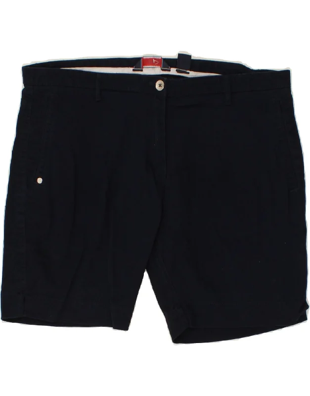 Romantic Data REGATTA Womens Chino Shorts UK 18 XL W38  Navy Blue Cotton