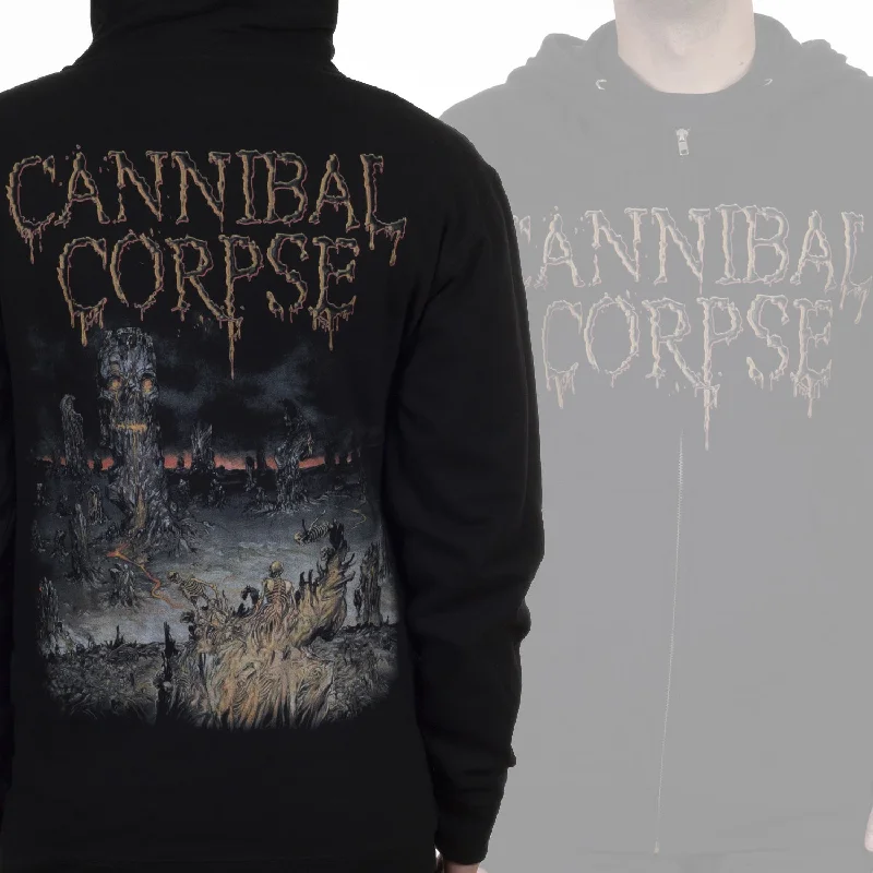 High Street Fashion Cannibal Corpse "A Skeletal Domain" Zip Hoodie