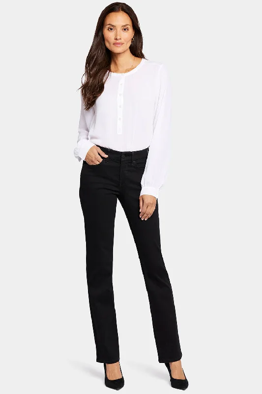 Cool Breeze At Night Waist-Match™ Marilyn Straight Jeans - Black