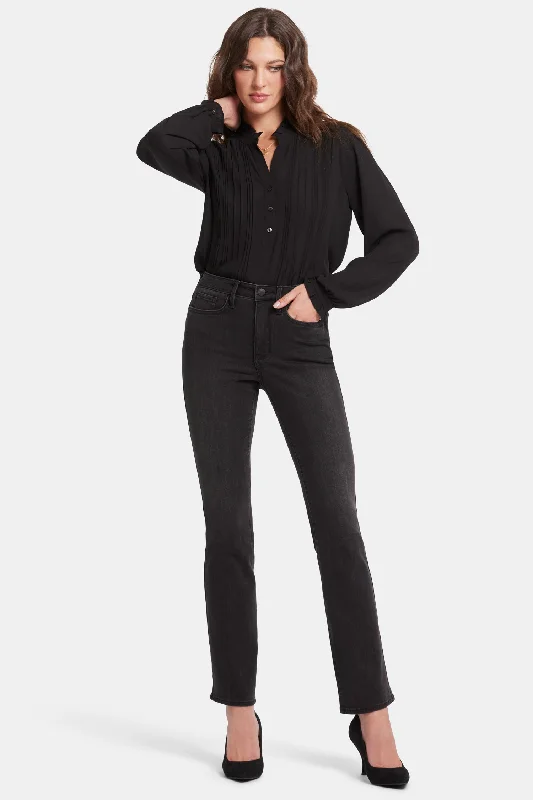 Street Charm Billie Mini Bootcut Jeans - Crosswinds