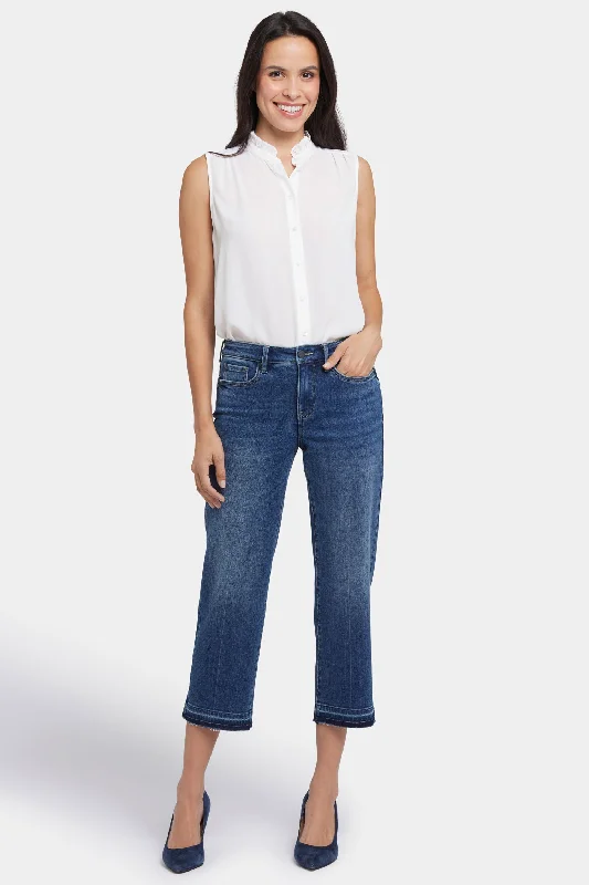 Minimalism Relaxed Piper Crop Jeans - Rioja Springs